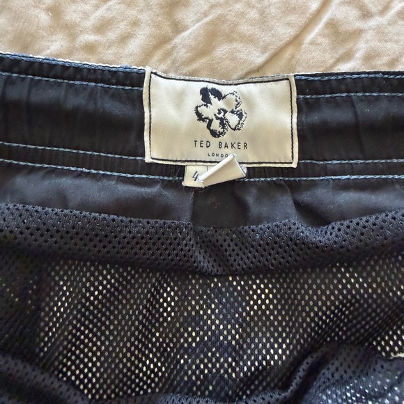 Ted Baker London Blue and White Shorts - Picture 3 of 3